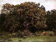 Nikolay Nikanorovich Dubovskoy The mighty oak oil on canvas